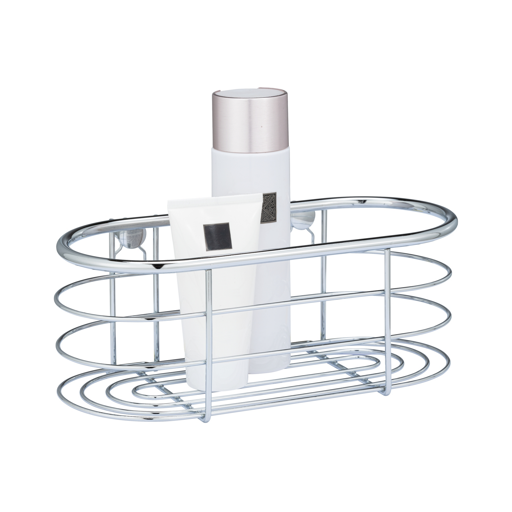 Duschablage 'Trestina' Edelstahl glänzend 26 x 10,5 x 14 cm