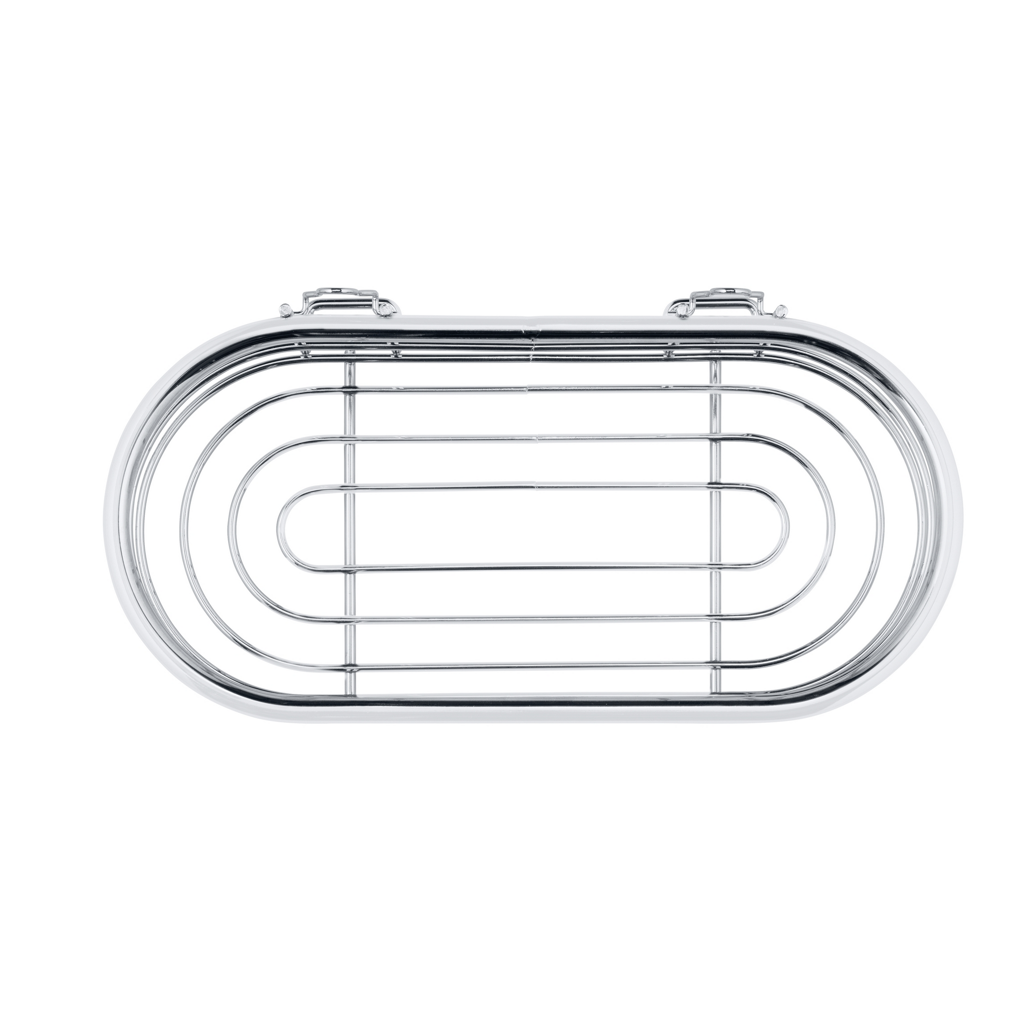 Duschablage 'Trestina' Edelstahl glänzend 26 x 10,5 x 14 cm