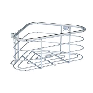 Eckablage 'Trestina' Edelstahl glänzend 25 x 10,5 x 16,5 cm