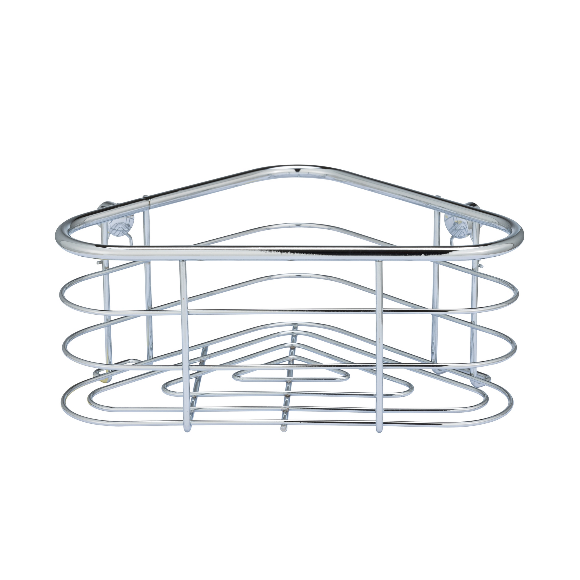 Eckablage 'Trestina' Edelstahl glänzend 25 x 10,5 x 16,5 cm