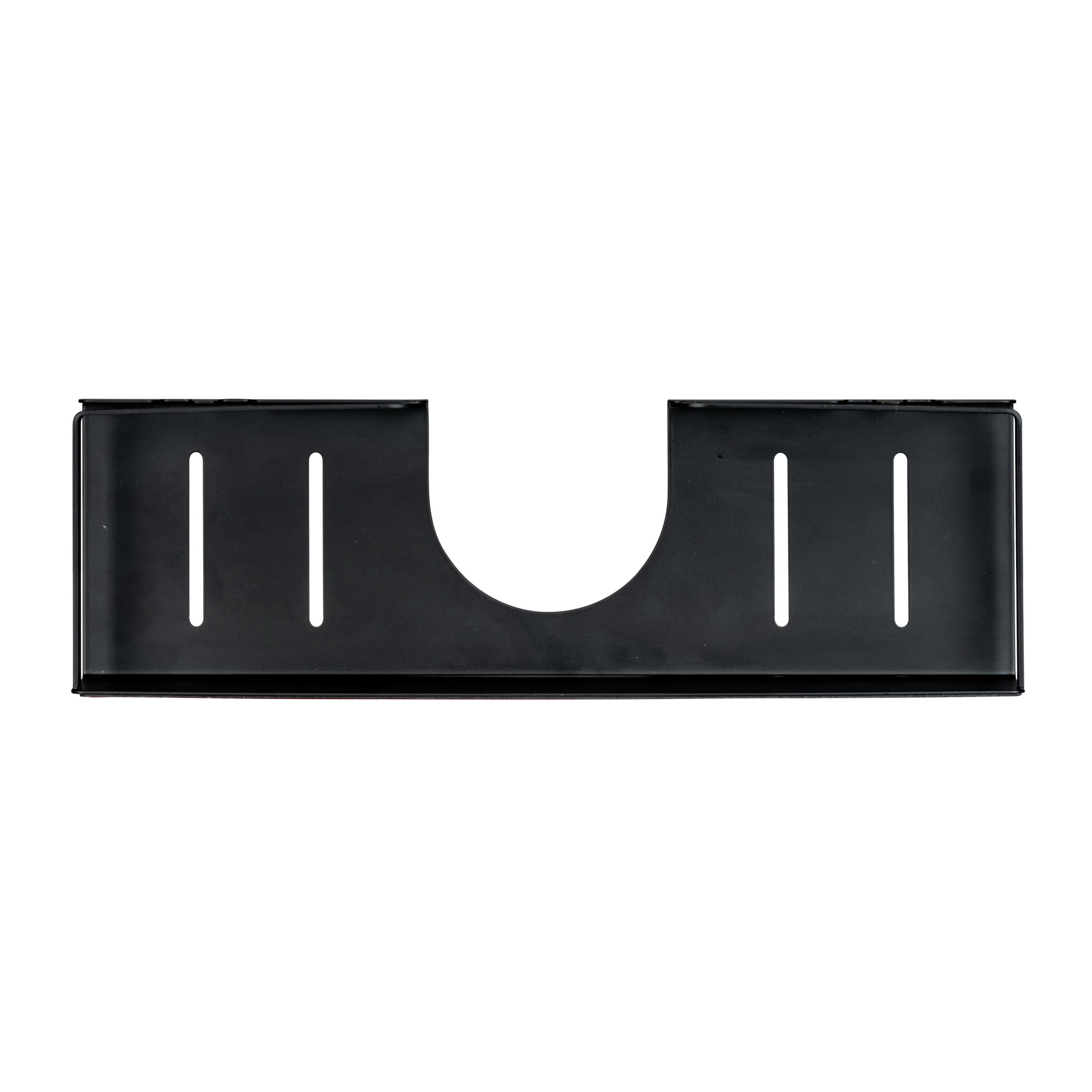 Duschregal 'Altarella' Edelstahl schwarz 35,5 x 4 x 10,5 cm