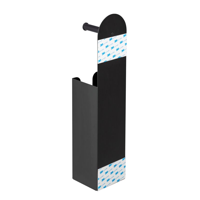 Toilettenpapierhalter 'Agira' Stahl schwarz