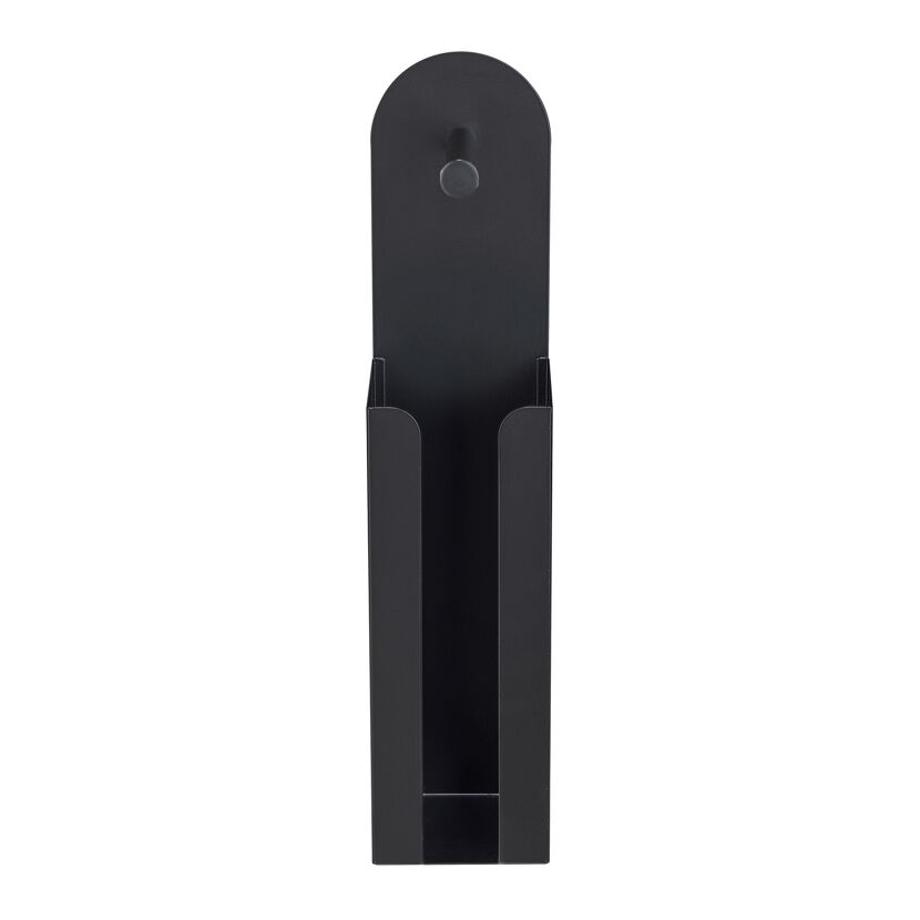Toilettenpapierhalter 'Agira' Stahl schwarz