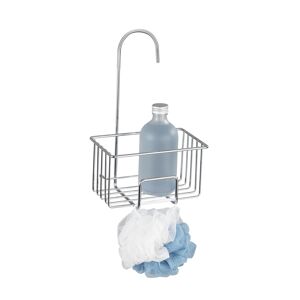 Duschregal 'Milito' Edelstahl glänzend 18 x 28,5 x 13 cm