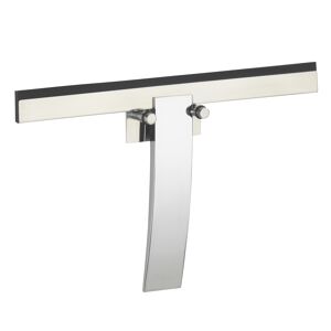 Duschabzieher 'Gela' edelstahlfarben 24,5 x 15 x 2,5 cm