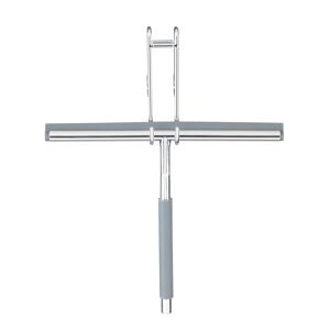 Duschabzieher 'Cave' edelstahlfarben 21,6 x 26 x 9 cm