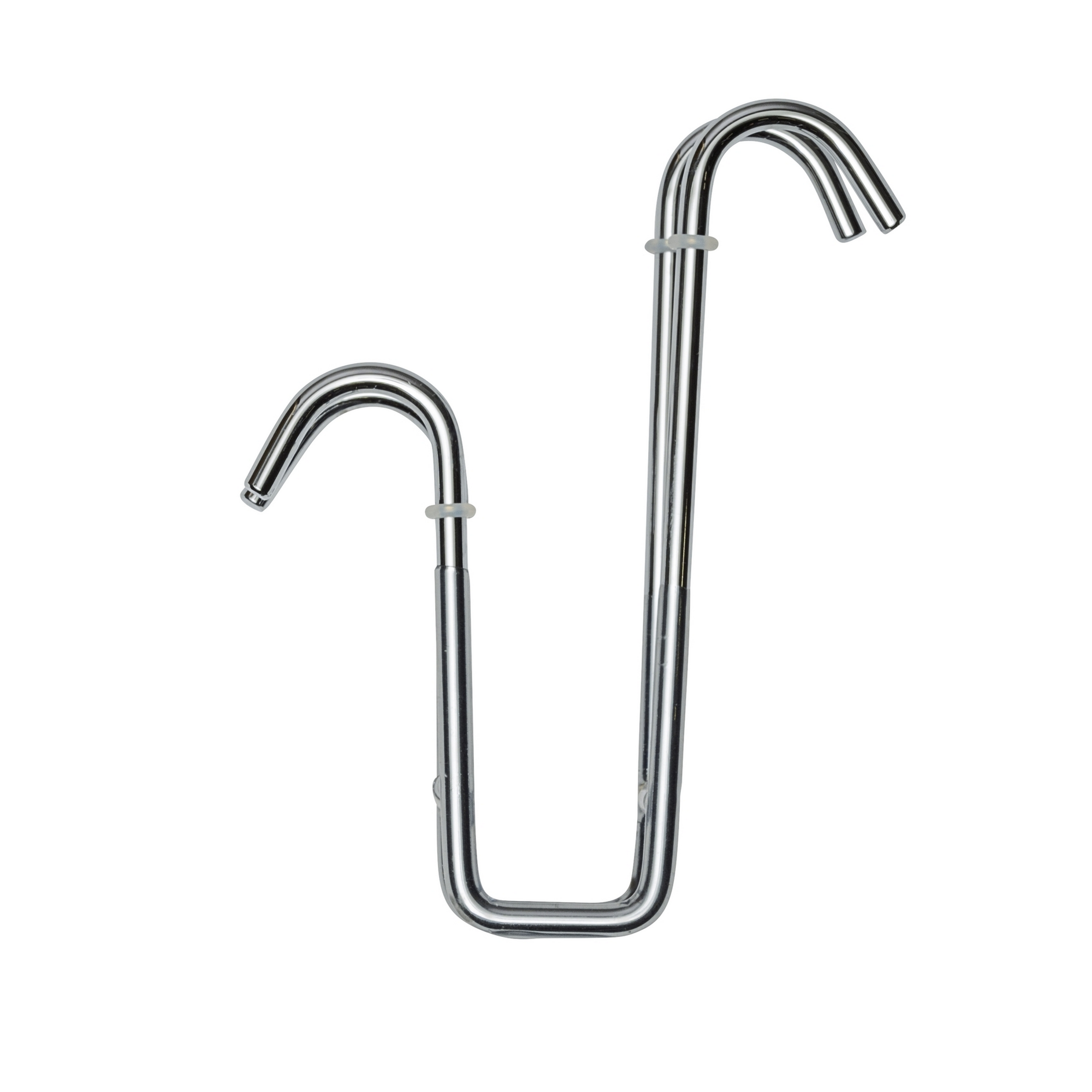 Duschabzieher 'Cave' edelstahlfarben 21,6 x 26 x 9 cm