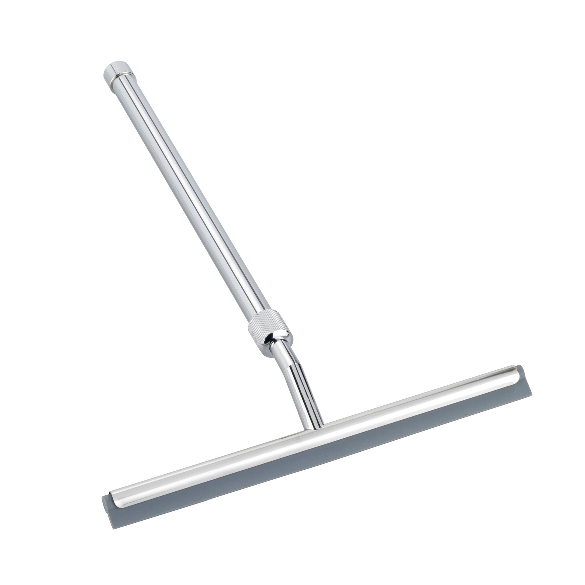 Duschabzieher teleskopierbar edelstahlfarben 26 x 59 x 3 cm