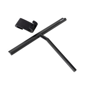 Duschabzieher 'Mola' schwarz 32 x 30 x 4,5 cm