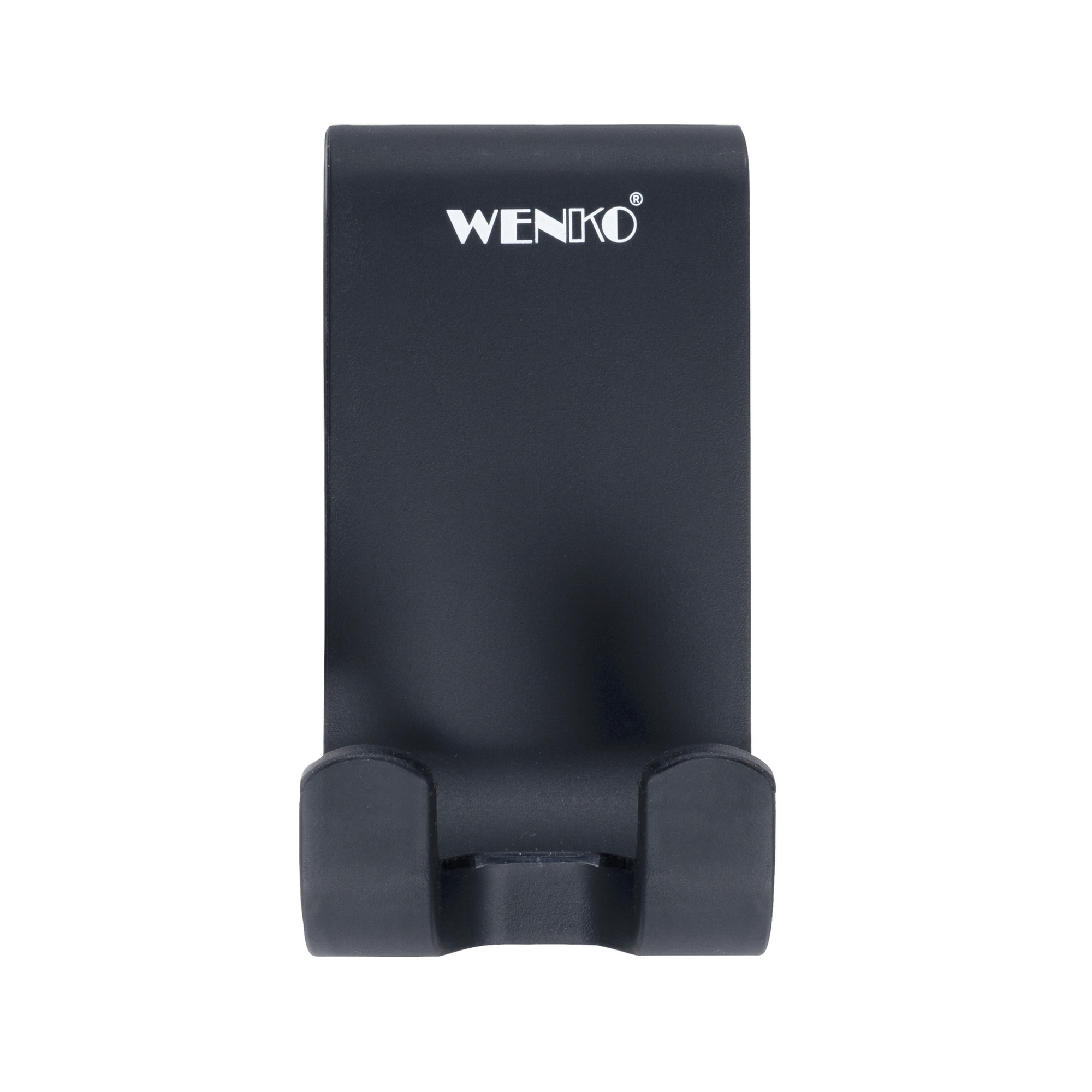 Duschabzieher 'Mola' schwarz 32 x 30 x 4,5 cm