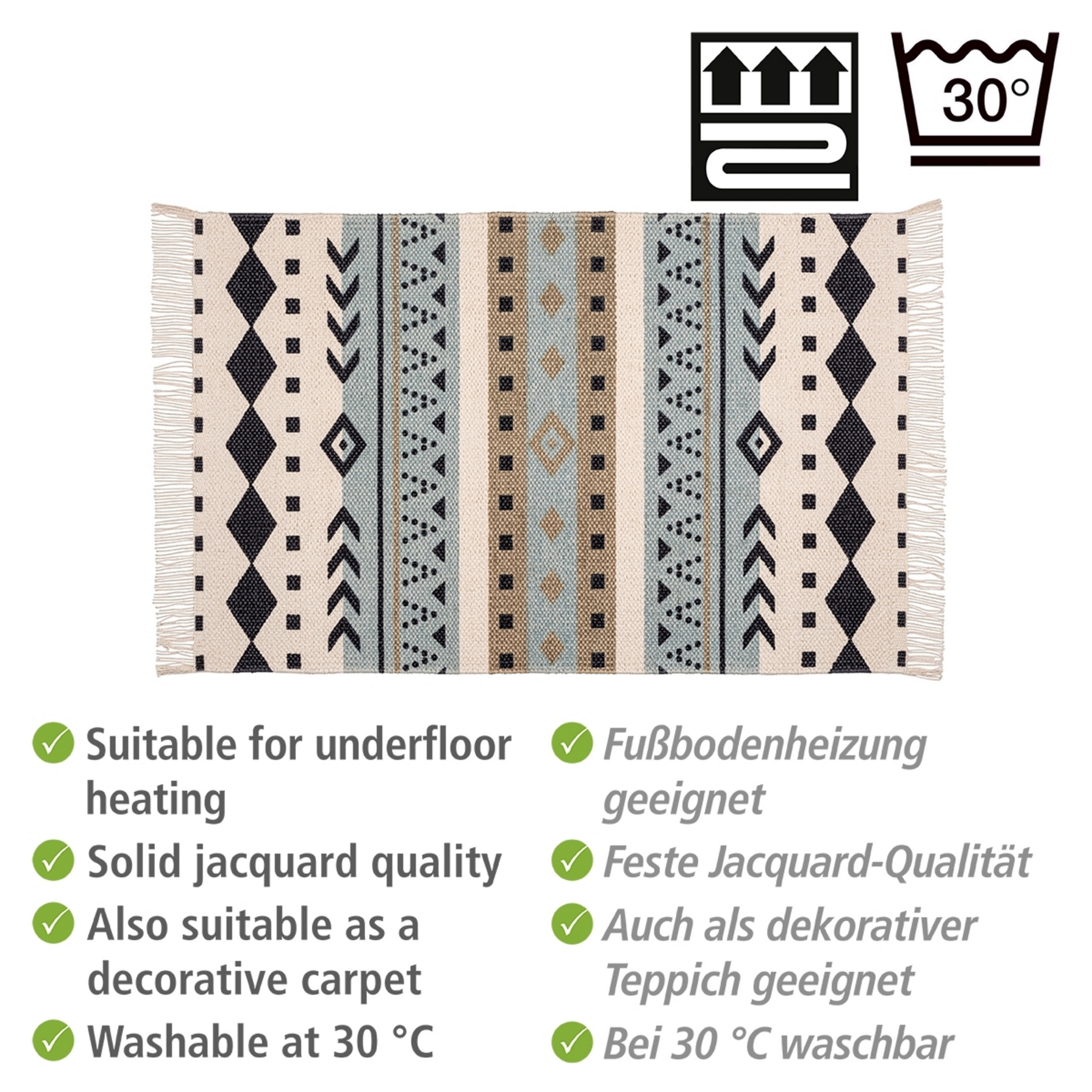 Badteppich 'Bere' 50 x 80 cm