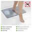 Badteppich 'Astera' grau 39 x 60 cm