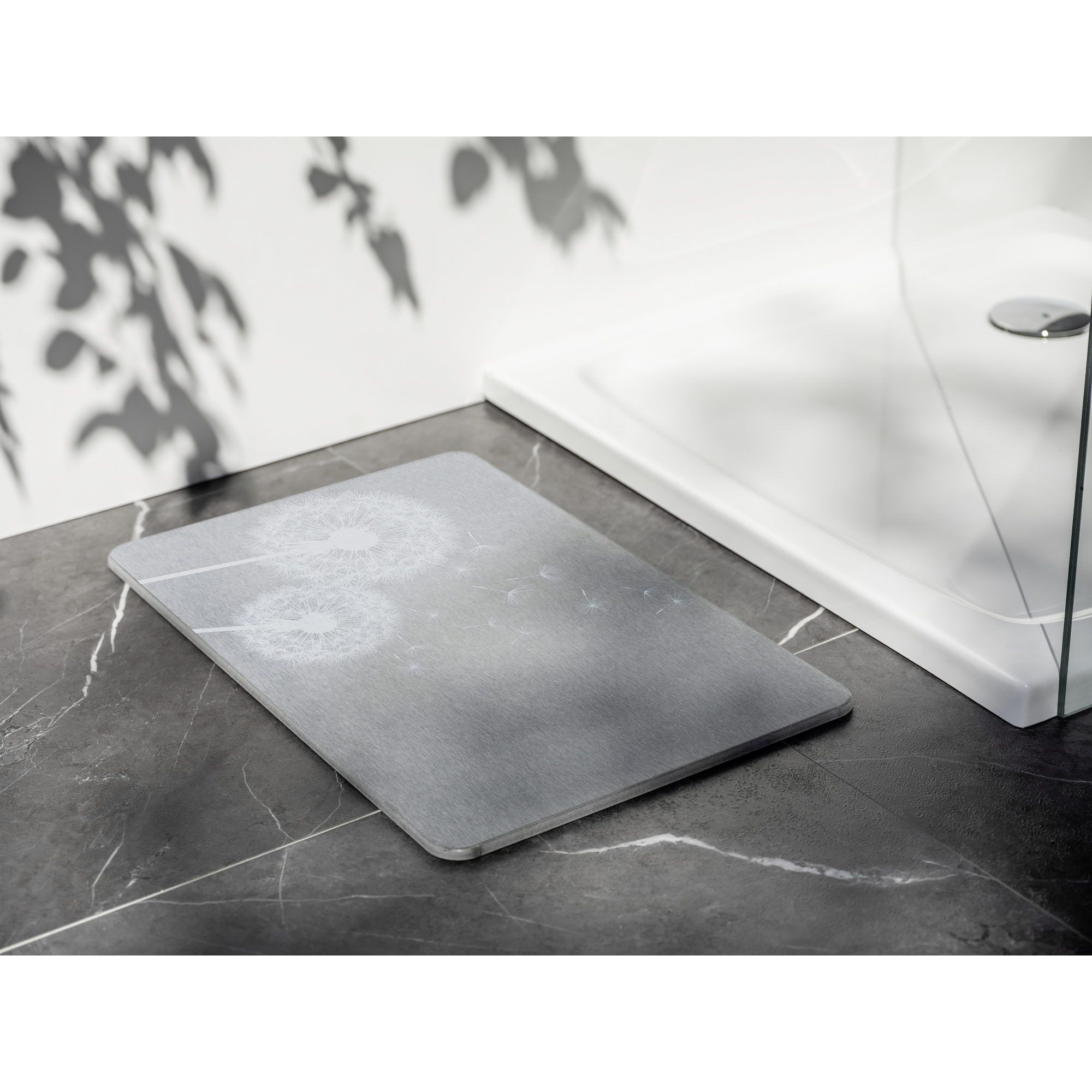 Badteppich 'Astera' grau 39 x 60 cm