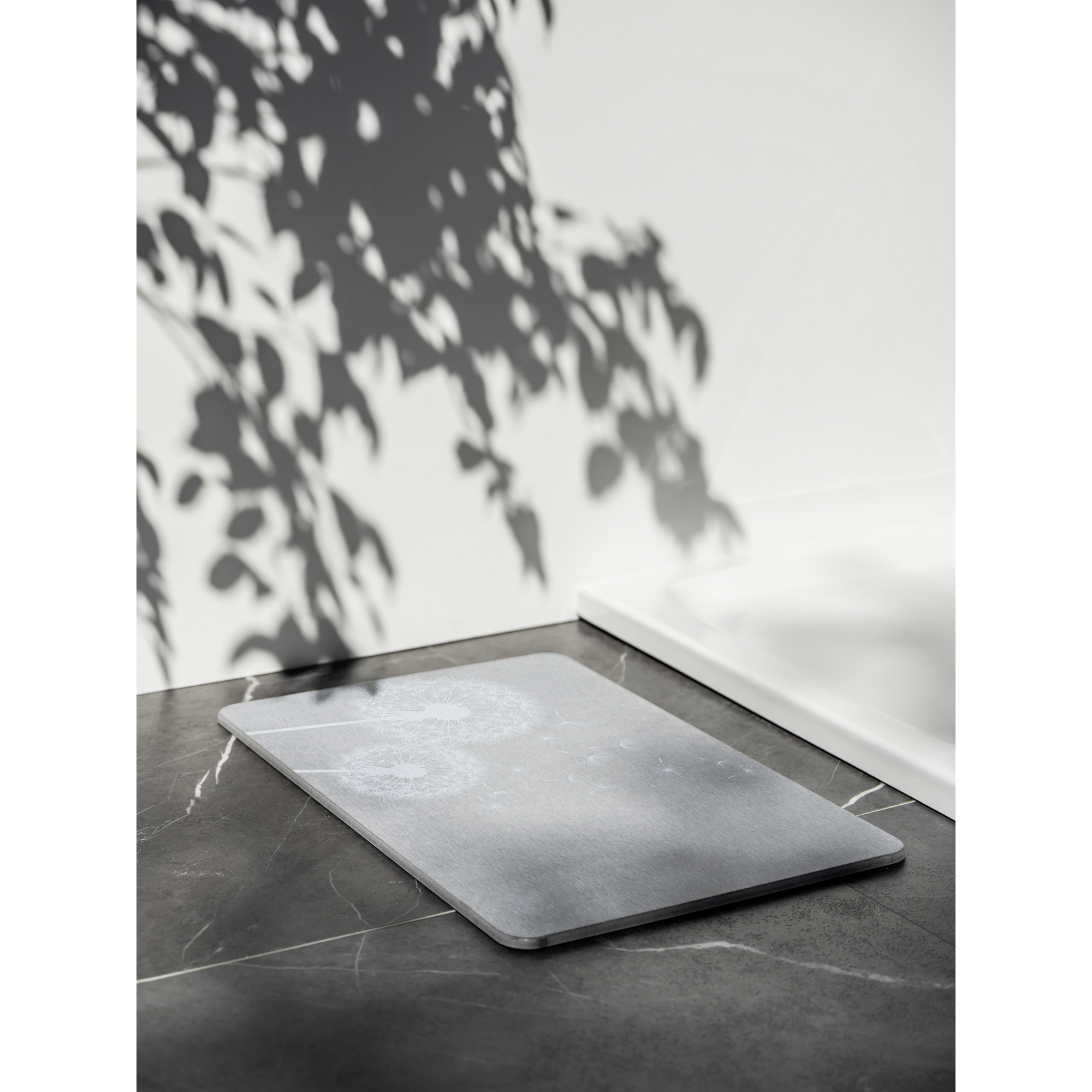 Badteppich 'Astera' grau 39 x 60 cm