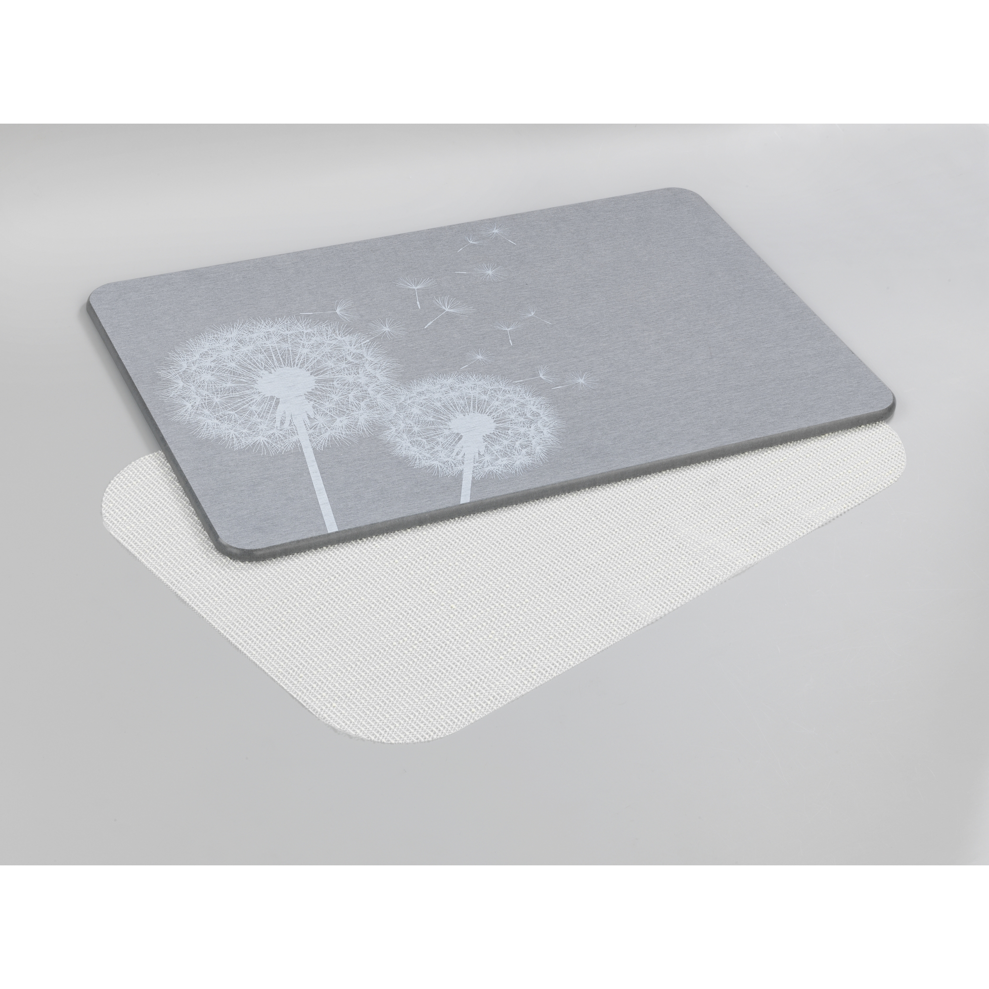 Badteppich 'Astera' grau 39 x 60 cm