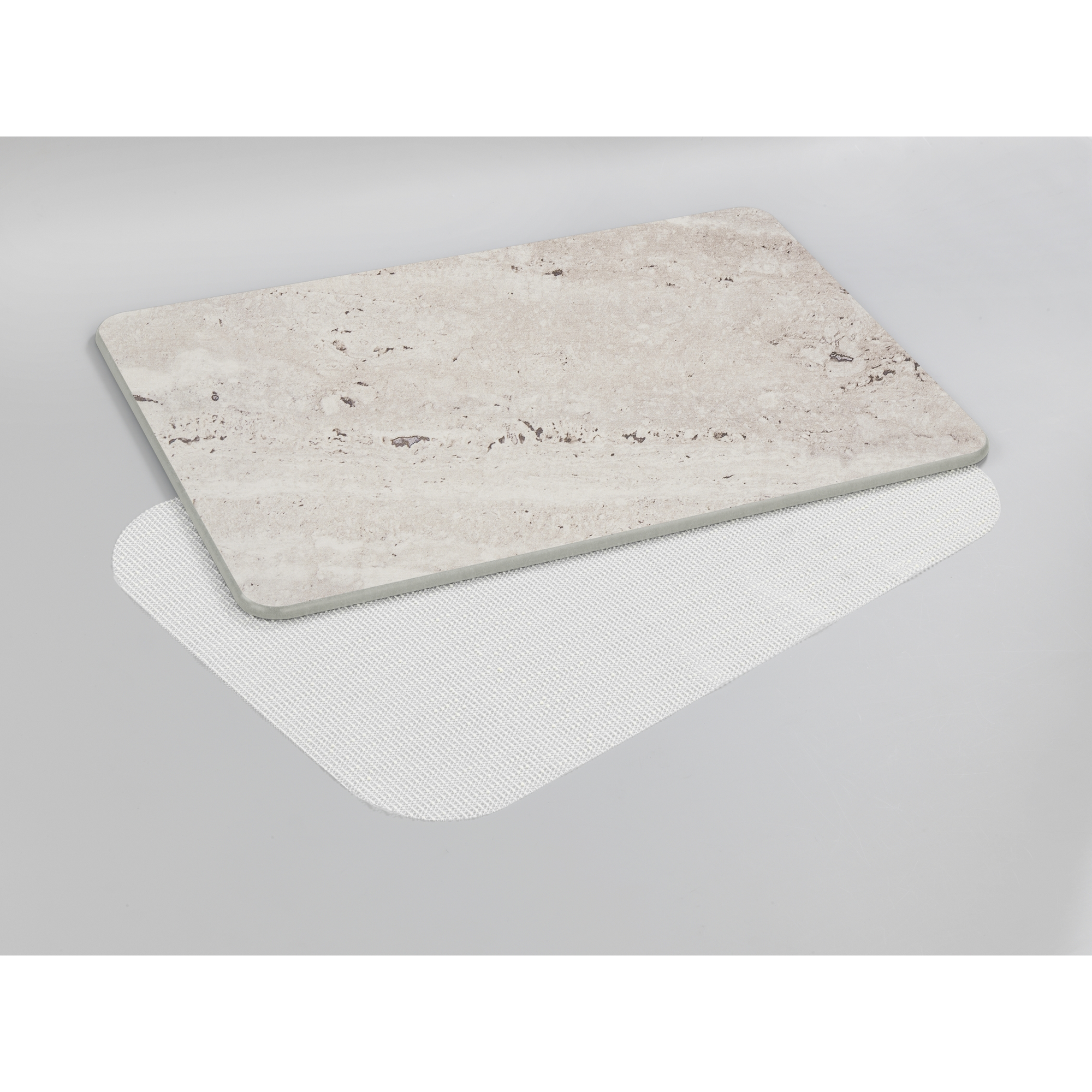 Badteppich 'Puna' grau 39 x 60 cm