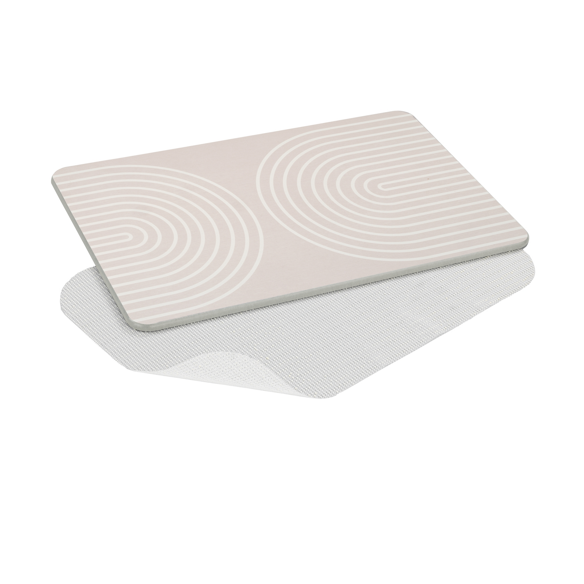 Badteppich 'Nazca' hellgrau 39 x 60 cm