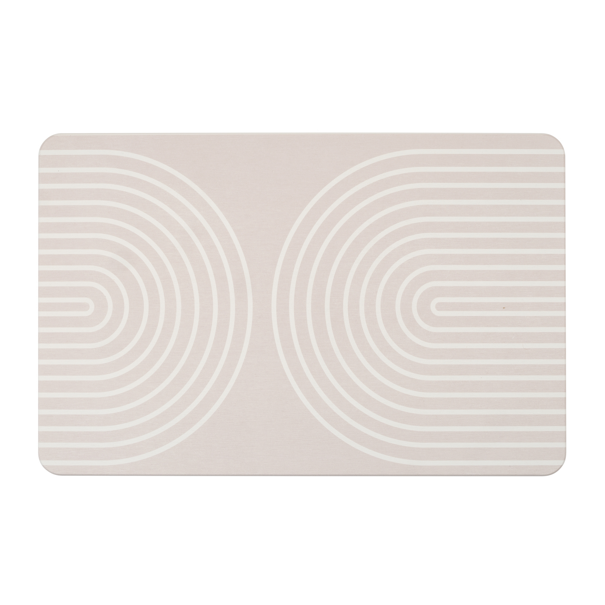 Badteppich 'Nazca' hellgrau 39 x 60 cm