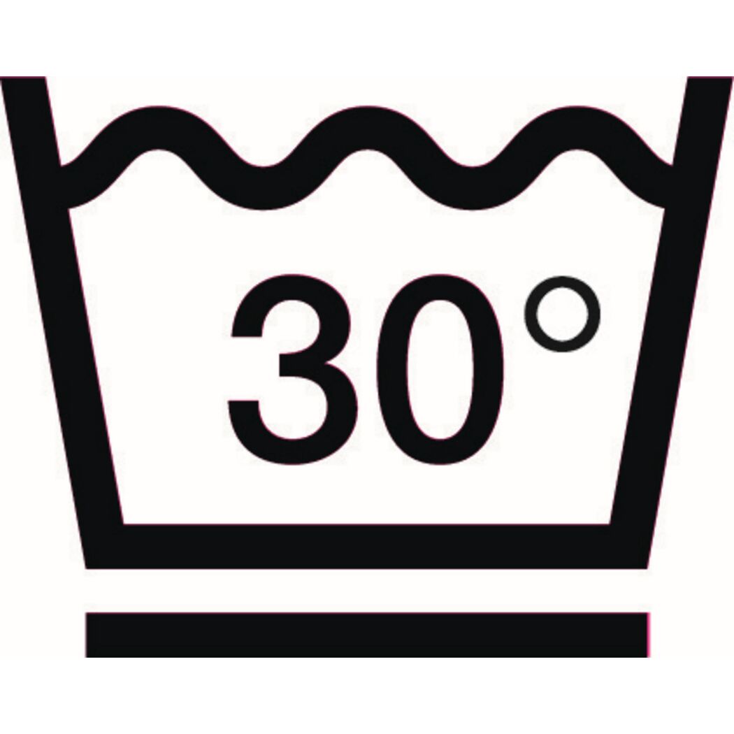 Badteppich 'Covelo' weiß-beige 50 x 80 cm