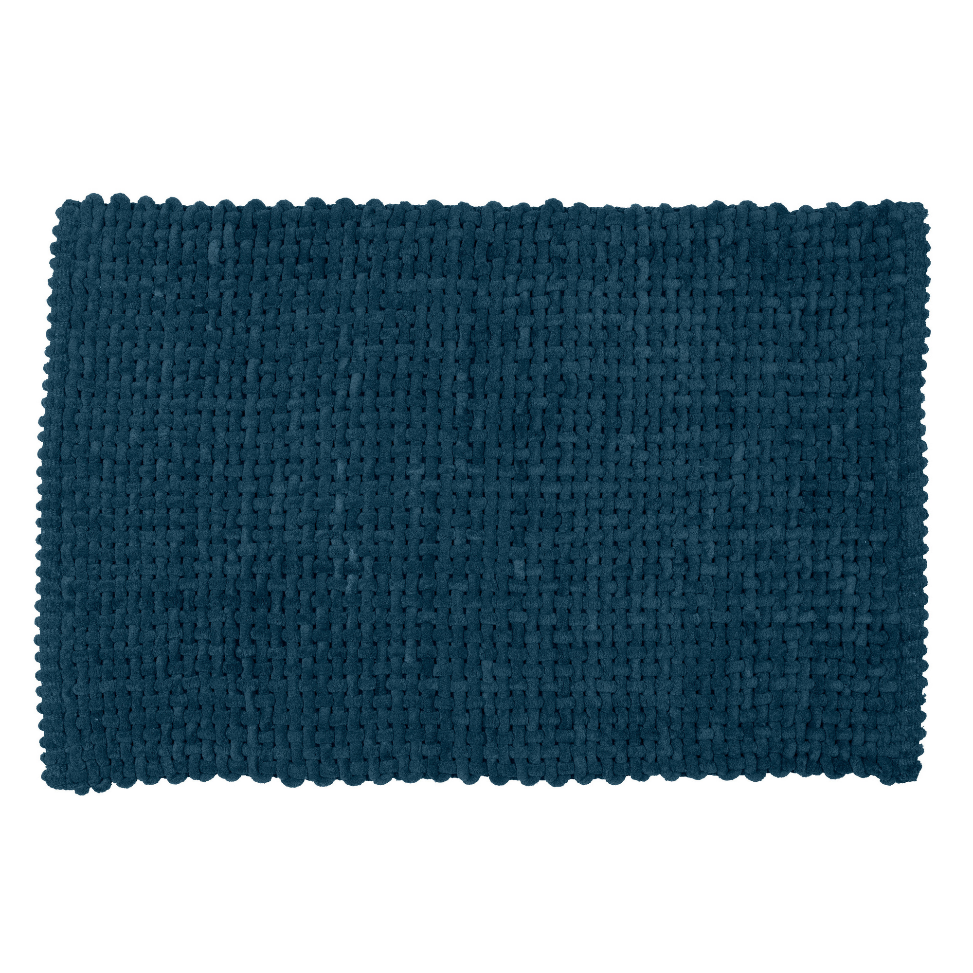 Badteppich 'Covelo' dunkelblau 50 x 80 cm