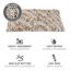 Badteppich 'Lerici' weiss-beige 60 x 90 cm