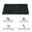 Badteppich 'Solivo' dunkelgrün 50 x 80 cm