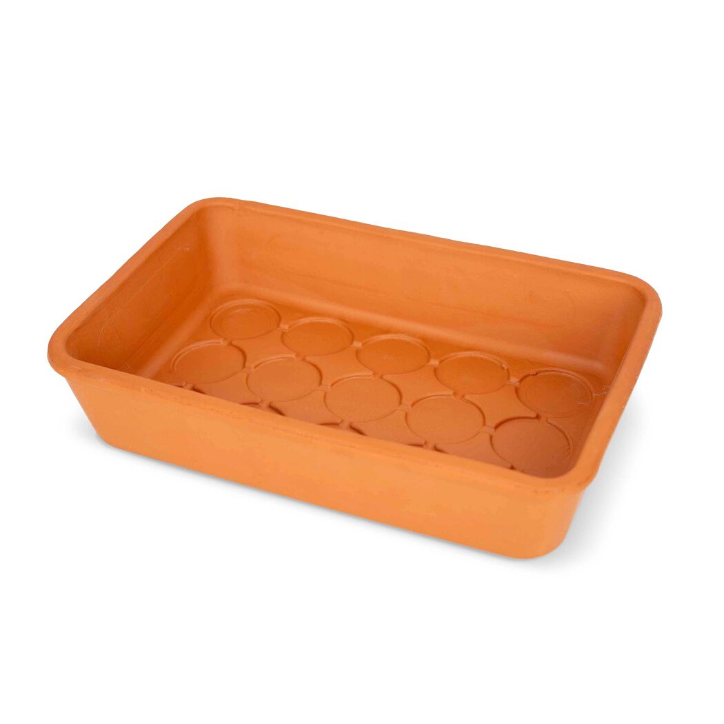 Anzuchtschale 'S' Terracotta 29 x 6,5 x 19 cm