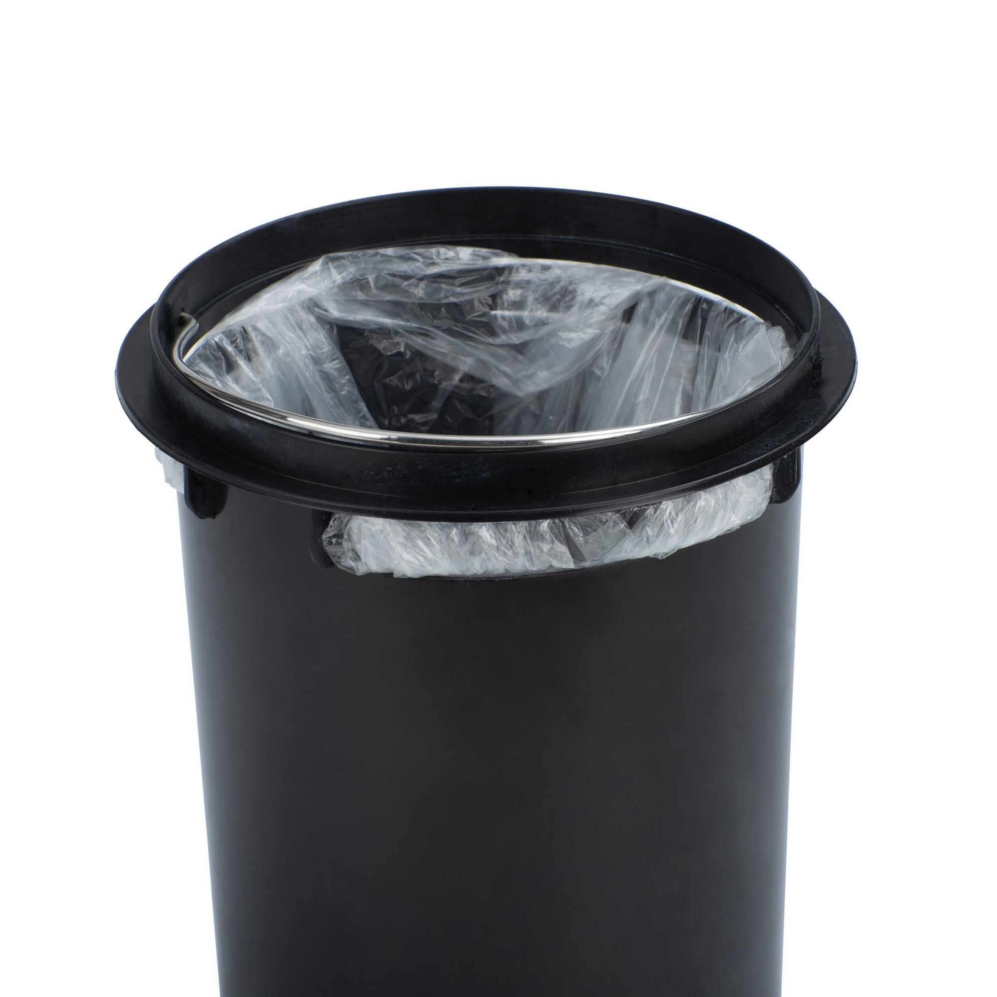 Kosmetikeimer 'Leman' edelstahlfarben 17 x 25 x 22,5 cm 3 l