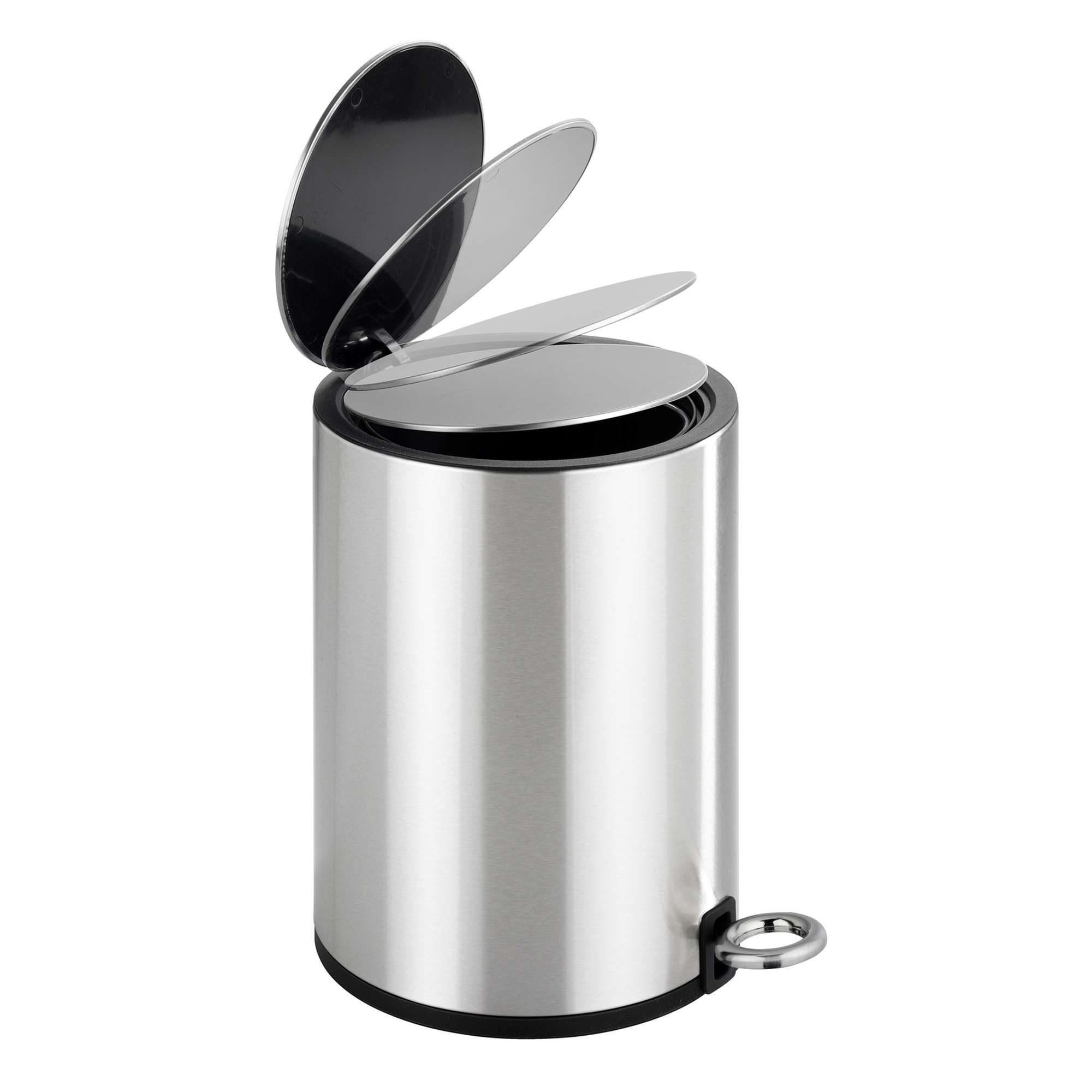 Kosmetikeimer 'Monza' edelstahlfarben 18,5 x 25,5 x 24,5 cm 3 l