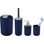 Bad-Accessoire-Set 'Brasil' dunkelblau 4-teilig