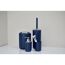 Bad-Accessoire-Set 'Brasil' dunkelblau 4-teilig
