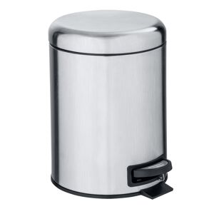 Kosmetikeimer 'Leman' edelstahlfarben matt 21 x 24 x 28 cm 5 l