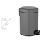 Kosmetikeimer 'Leman' grau 21 x 24 x 28 cm 5 l