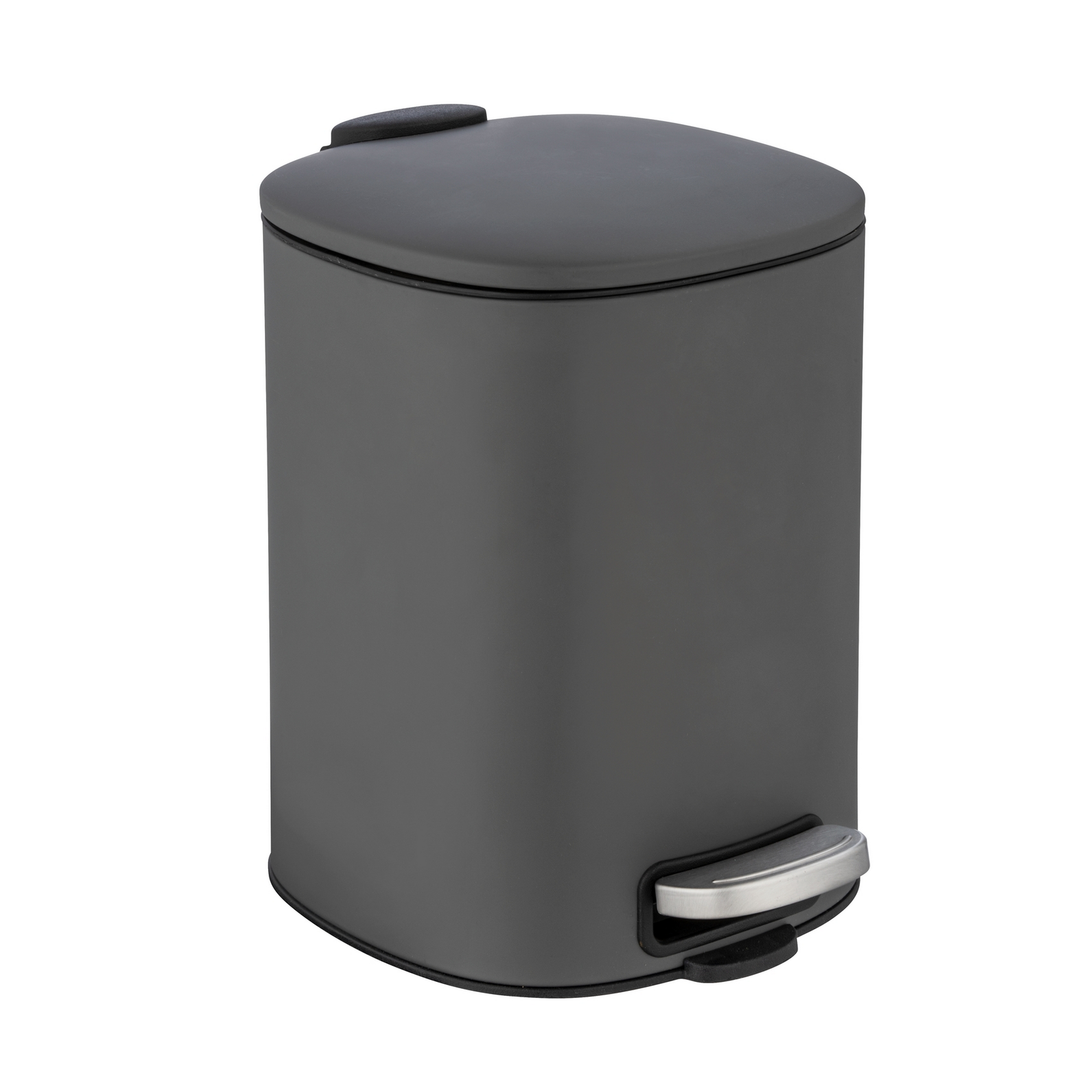 Kosmetikeimer 'Alassio' grau 20,5 x 27 x 24,5 cm 5 l