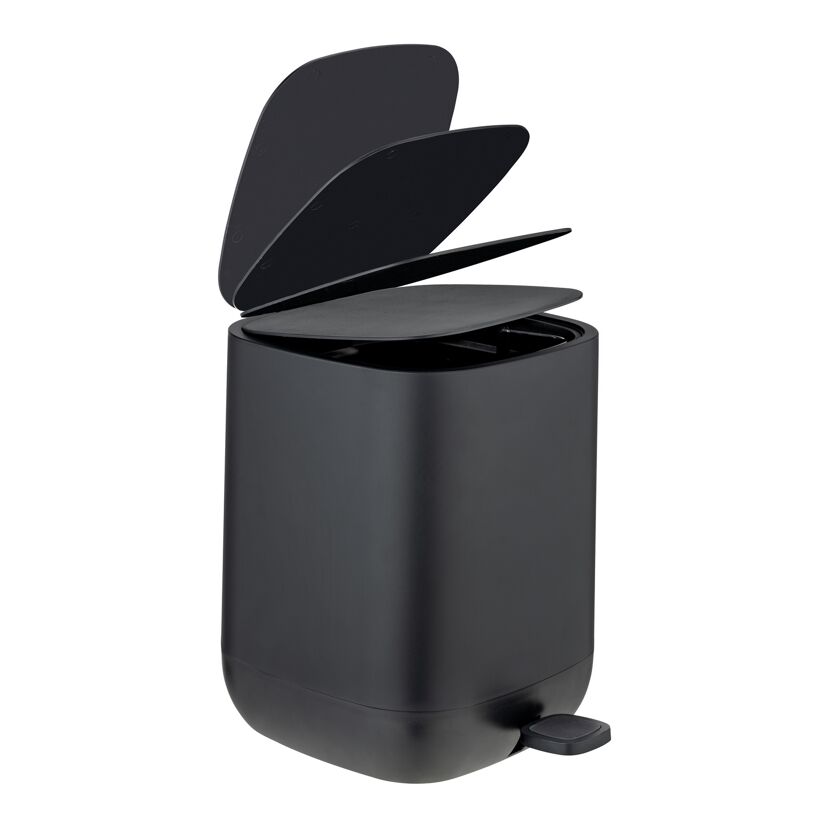 Kosmetikeimer 'Davos' schwarz 23,5 x 26 x 27,5 cm 6,5 l