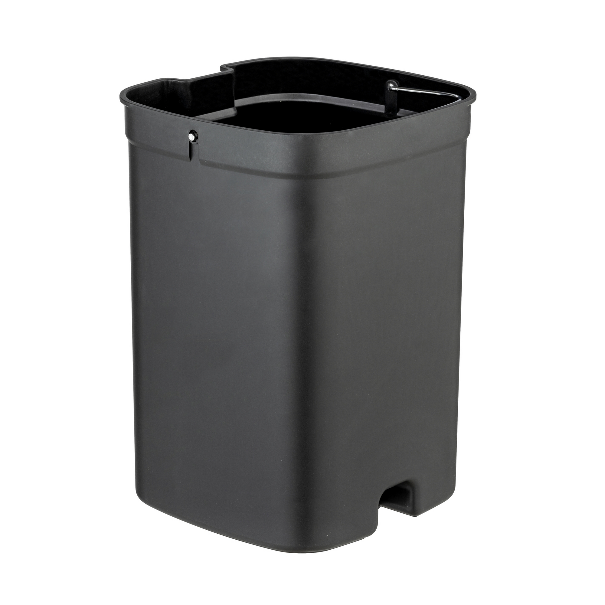 Kosmetikeimer 'Davos' schwarz 23,5 x 26 x 27,5 cm 6,5 l