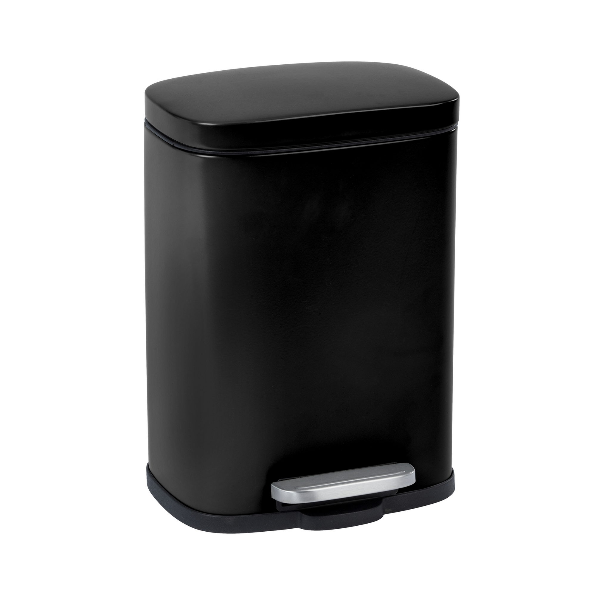 Kosmetikeimer 'Leno' schwarz 21,5 x 29,5 x 19 cm 5 l