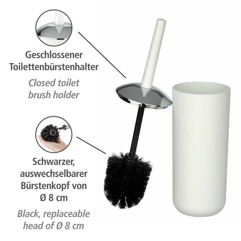 Bad-Accessoire-Set 'Brasil' weiß 4-teilig