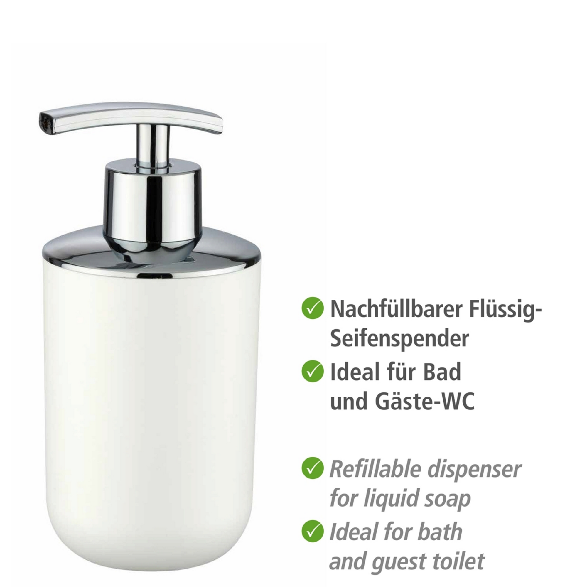 Bad-Accessoire-Set 'Brasil' weiß 4-teilig