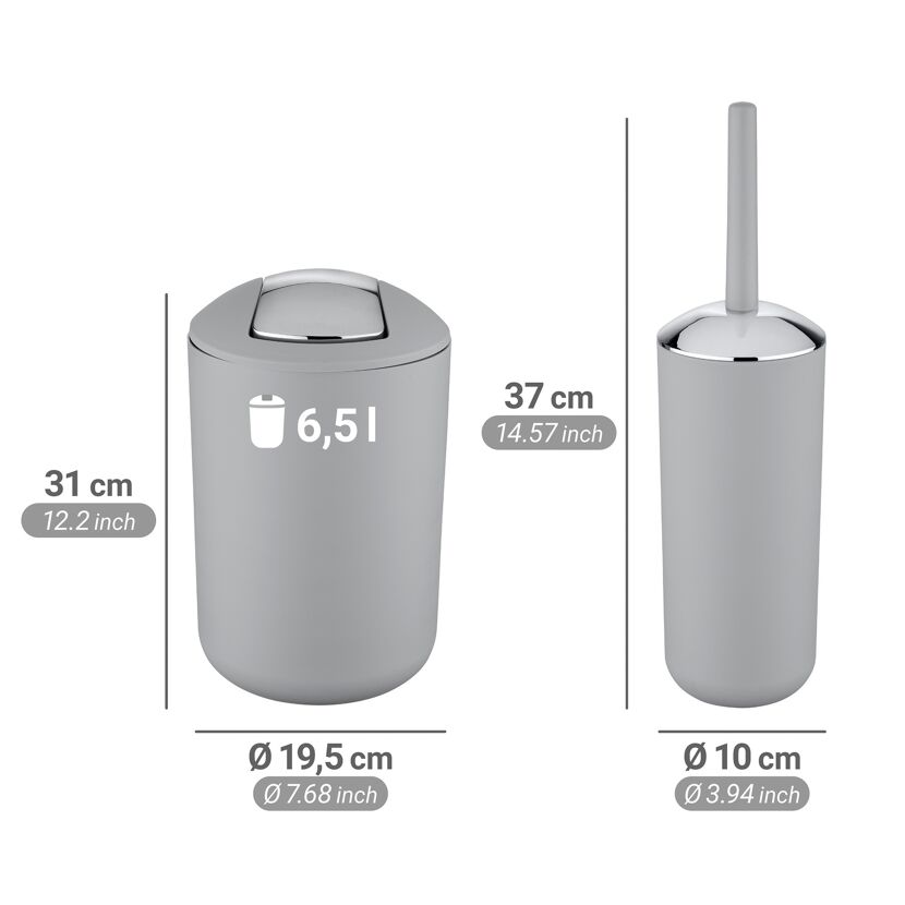 Bad-Accessoire-Set 'Brasil' grau 4-teilig