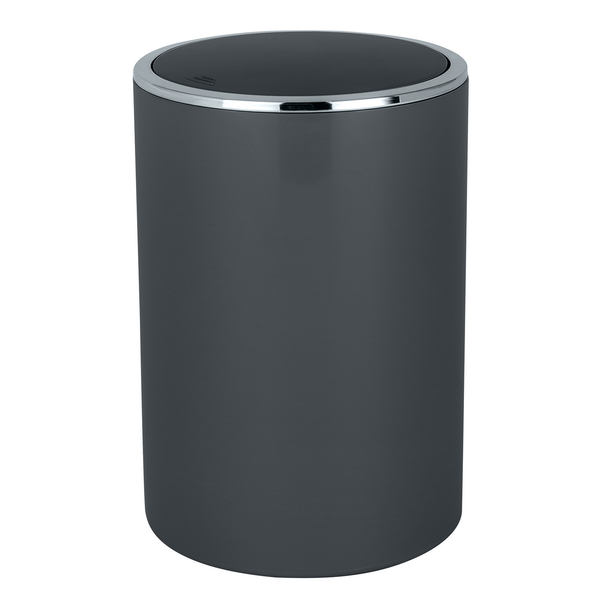 Schwingdeckeleimer 'Inca' anthrazit Ø 18,5 x 25,5 cm 5 l