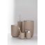 Schwingdeckeleimer 'Agropoli' beige Ø 19 x 27 cm 5,5 l