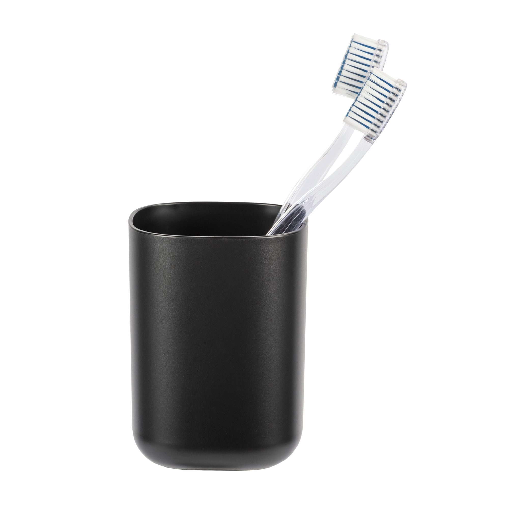 Bad-Accessoire-Set 'Davos' schwarz 4-teilig