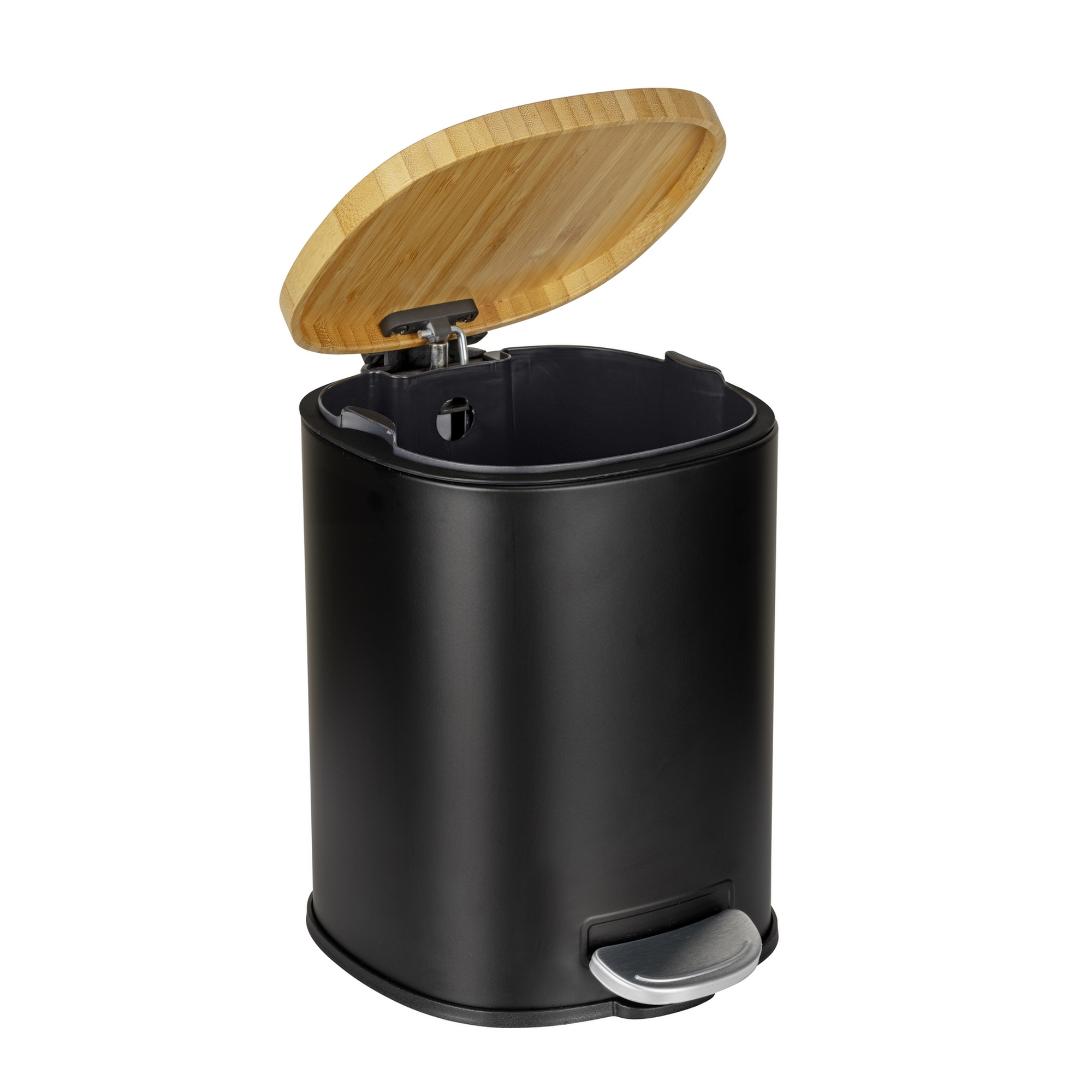 Kosmetikeimer 'Fianema' schwarz 17 x 23,5 x 21 cm 3 l