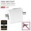 Toilettenpapierhalter 'Orea' Edelstahl matt ohne Deckel