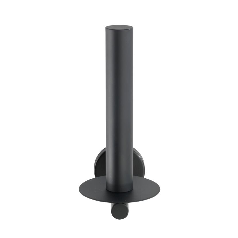 Toilettenpapierhalter 'Bosio' Edelstahl schwarz