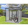 Multifunktionsunterstand 'Bus' anthrazit 227 x 223 x 212 cm