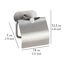 Toilettenpapierhalter 'Orea' Edelstahl matt mit Deckel