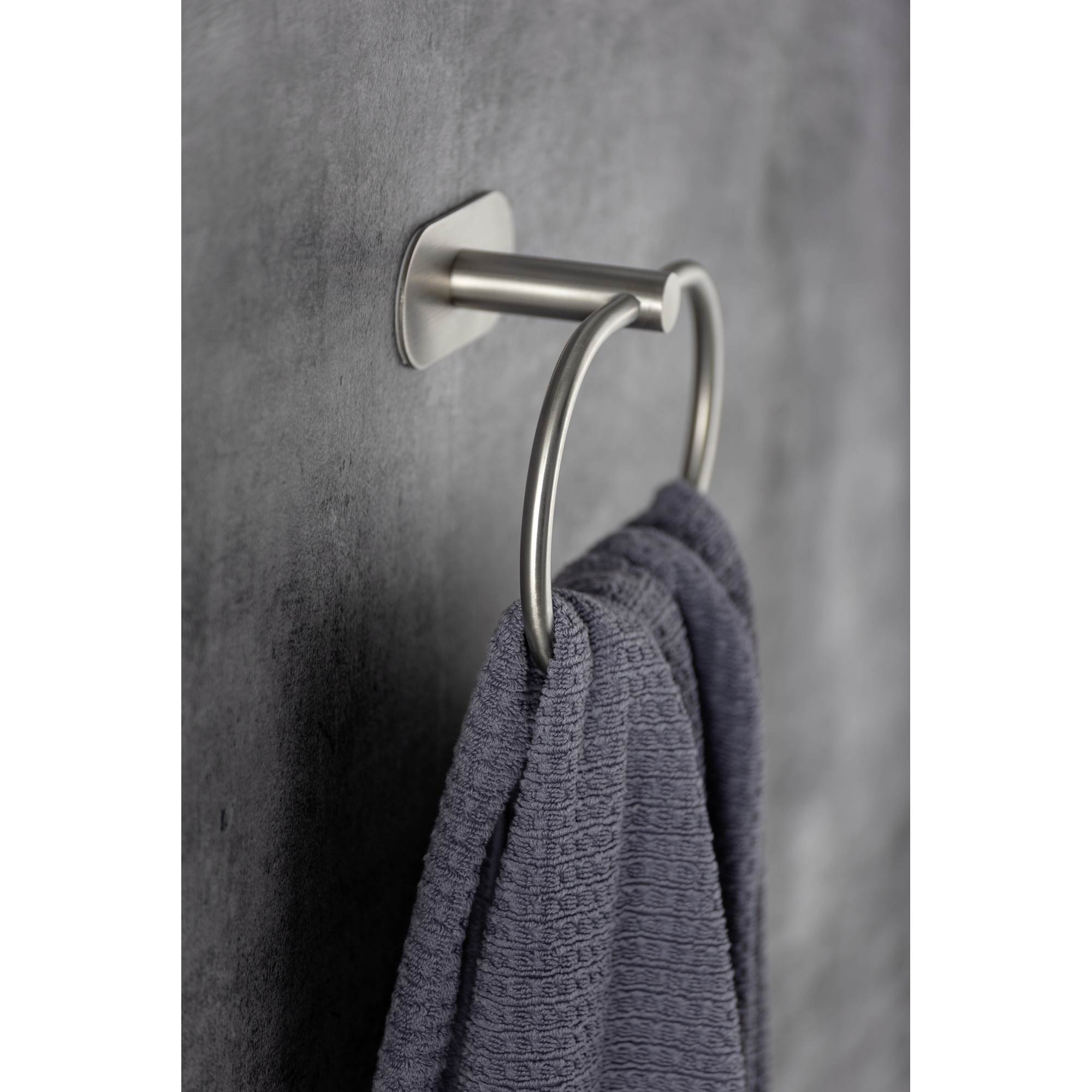 Handtuchring 'Orea' Edelstahl matt 20,5 x 12,5 x 7,5 cm