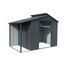 Gerätehaus anthrazit 300 x 173 x 222 cm